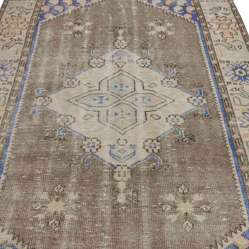 Alfombra Vintage Turca Anudada a Mano - 153 cm x 230 cm - K0067382