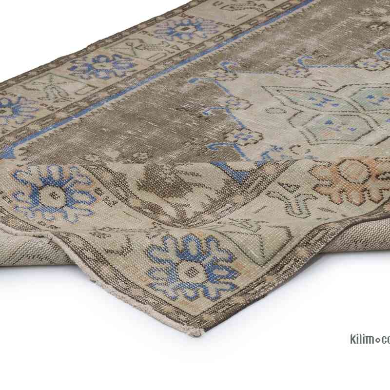 Alfombra Vintage Turca Anudada a Mano - 153 cm x 230 cm - K0067382