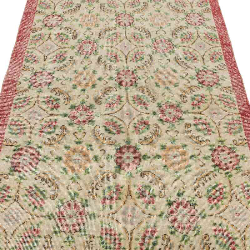 Vintage Turkish Hand-Knotted Rug - 3' 9" x 6' 11" (45" x 83") - K0067385