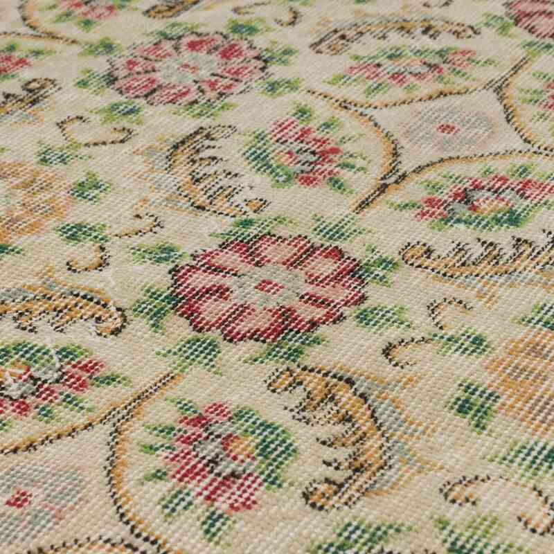Vintage Turkish Hand-Knotted Rug - 3' 9" x 6' 11" (45" x 83") - K0067385