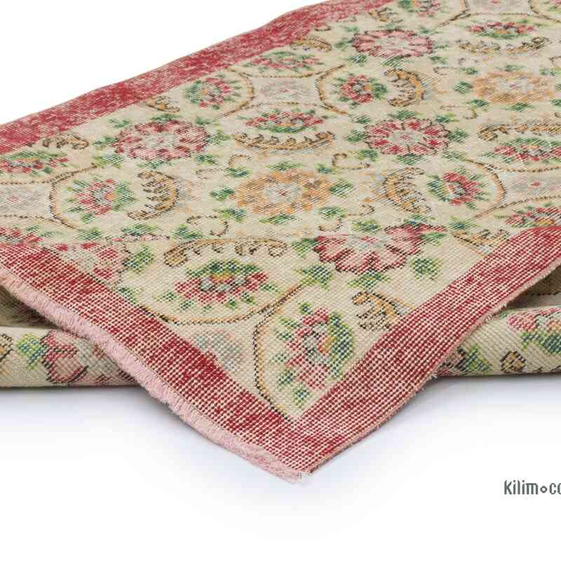 Vintage Turkish Hand-Knotted Rug - 3' 9" x 6' 11" (45" x 83") - K0067385