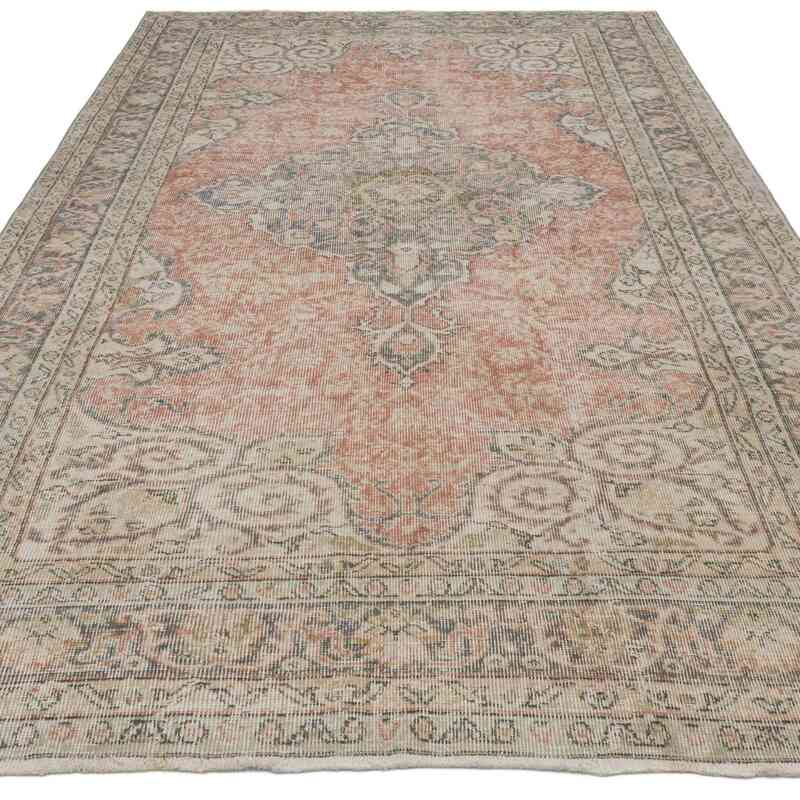 Vintage Turkish Hand-Knotted Rug - 5' 5" x 10' 2" (65" x 122") - K0067391