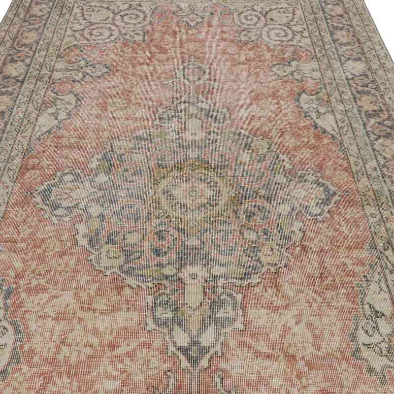 Vintage Turkish Hand-Knotted Rug - 5' 5" x 10' 2" (65" x 122") - K0067391