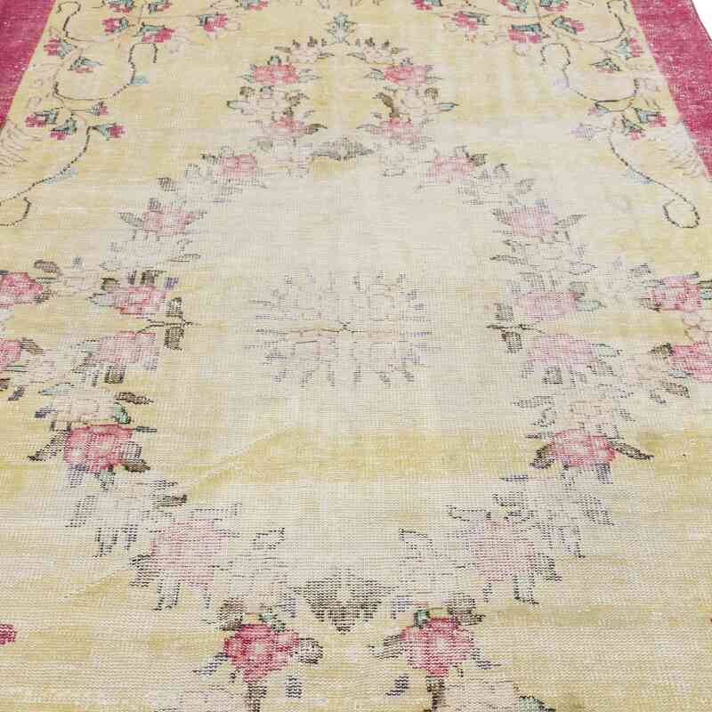 Vintage Turkish Hand-Knotted Rug - 5' 10" x 8' 8" (70" x 104") - K0067418