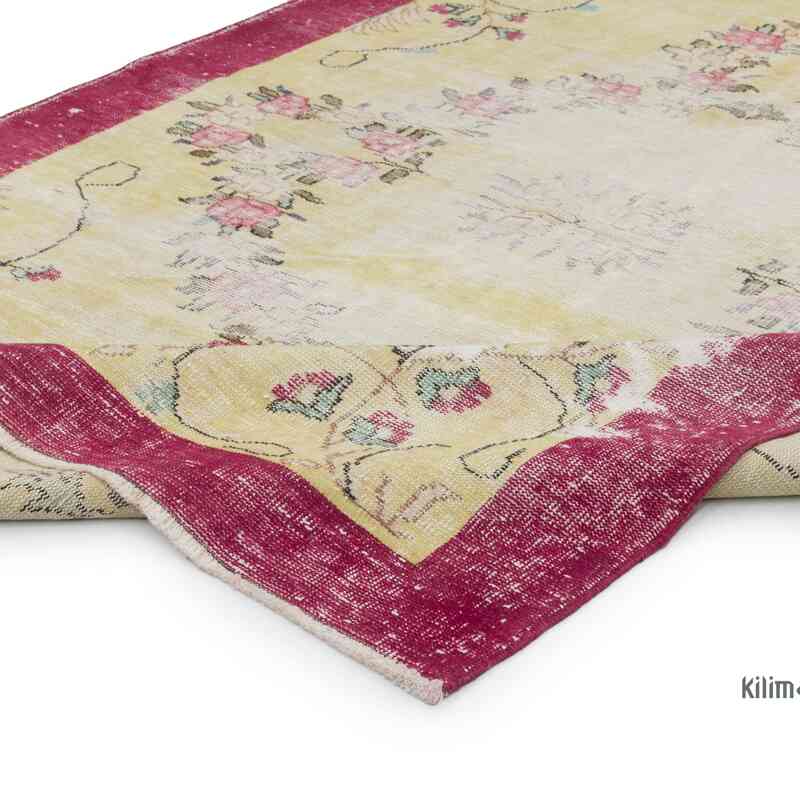Vintage Turkish Hand-Knotted Rug - 5' 10" x 8' 8" (70" x 104") - K0067418