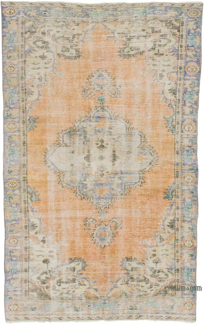 El Dokuma Vintage Halı - 171 cm x 274 cm - K0067419