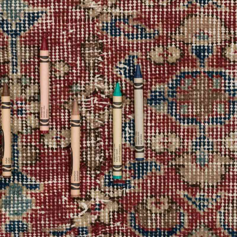 Vintage Turkish Hand-Knotted Rug - 3' 9" x 6' 7" (45" x 79") - K0067435