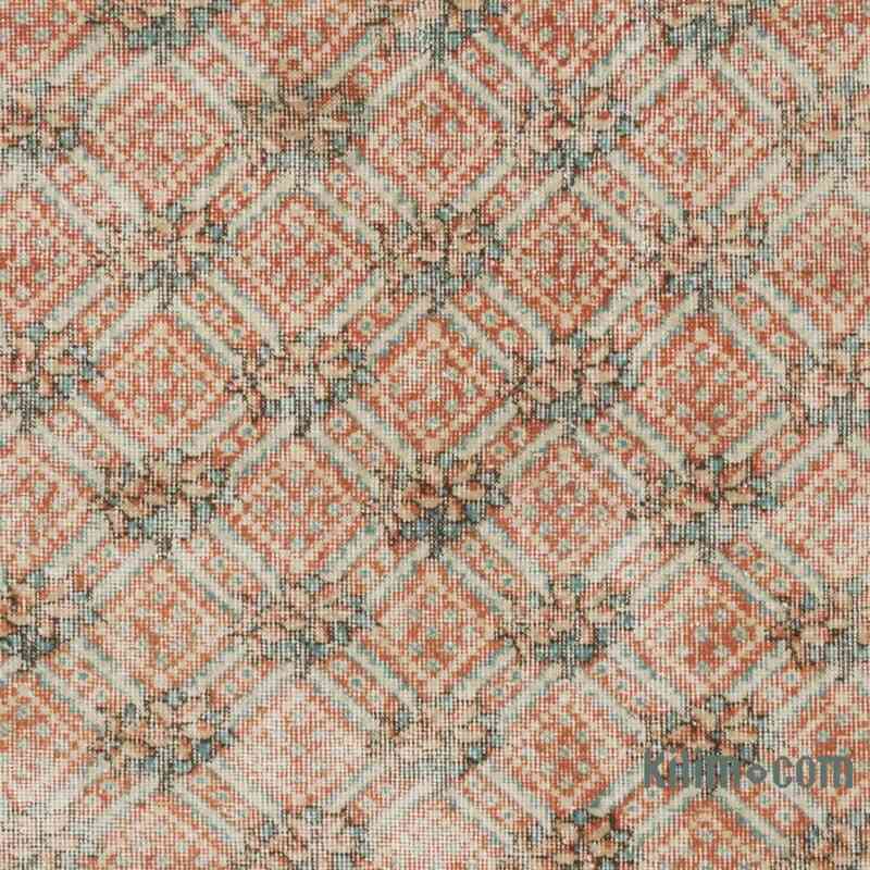 El Dokuma Vintage Halı - 98 cm x 182 cm - K0067440