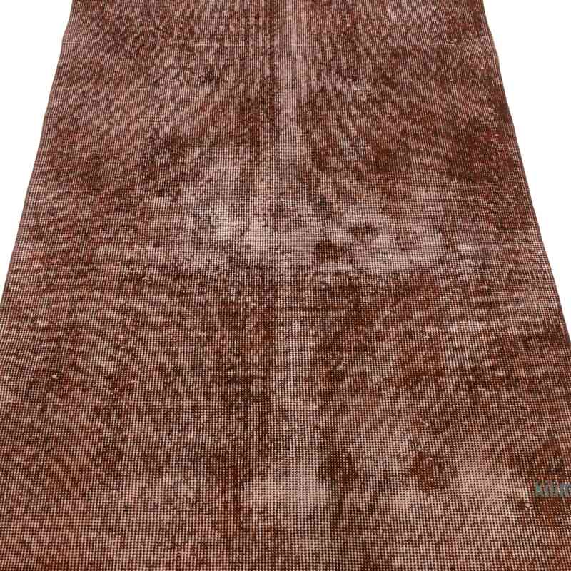 Over-dyed Vintage Hand-Knotted Turkish Rug - 3' 1" x 6' 5" (37" x 77") - K0067442
