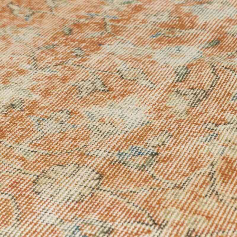 El Dokuma Vintage Halı - 117 cm x 209 cm - K0067446
