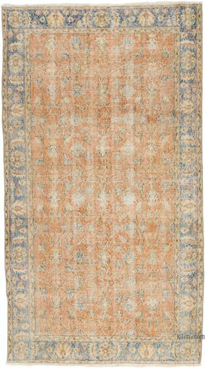 Vintage Turkish Hand-Knotted Rug - 3' 10" x 6' 10" (46" x 82")