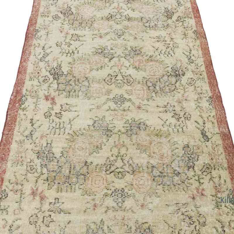El Dokuma Vintage Halı - 101 cm x 189 cm - K0067447