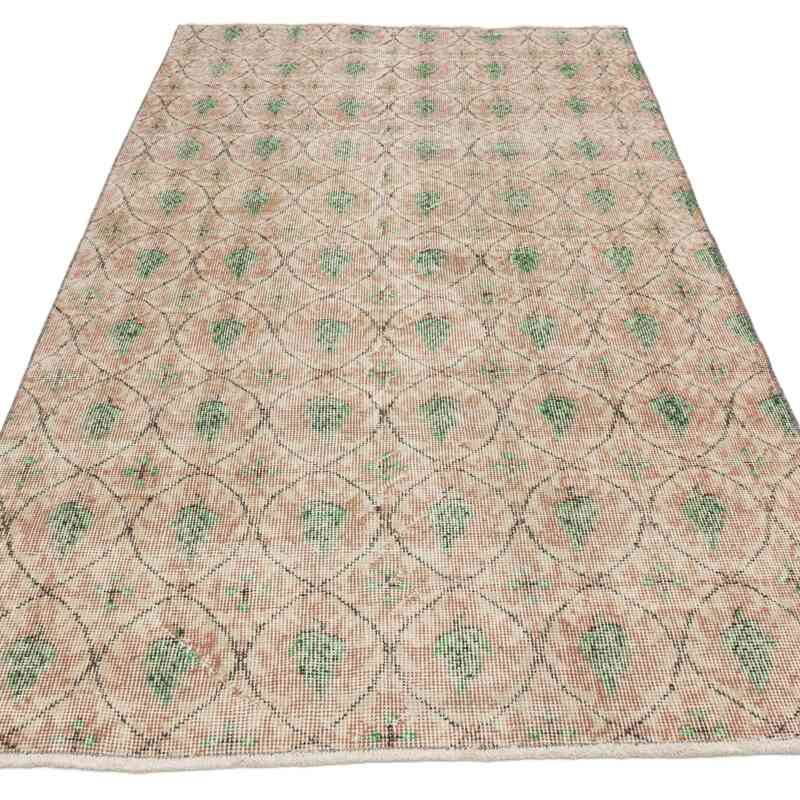 Vintage Turkish Hand-Knotted Rug - 3' 8" x 6' 8" (44" x 80") - K0067448