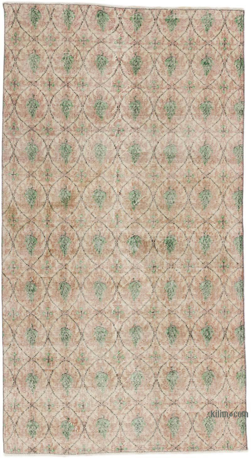 Vintage Turkish Hand-Knotted Rug - 3' 8" x 6' 8" (44" x 80") - K0067448