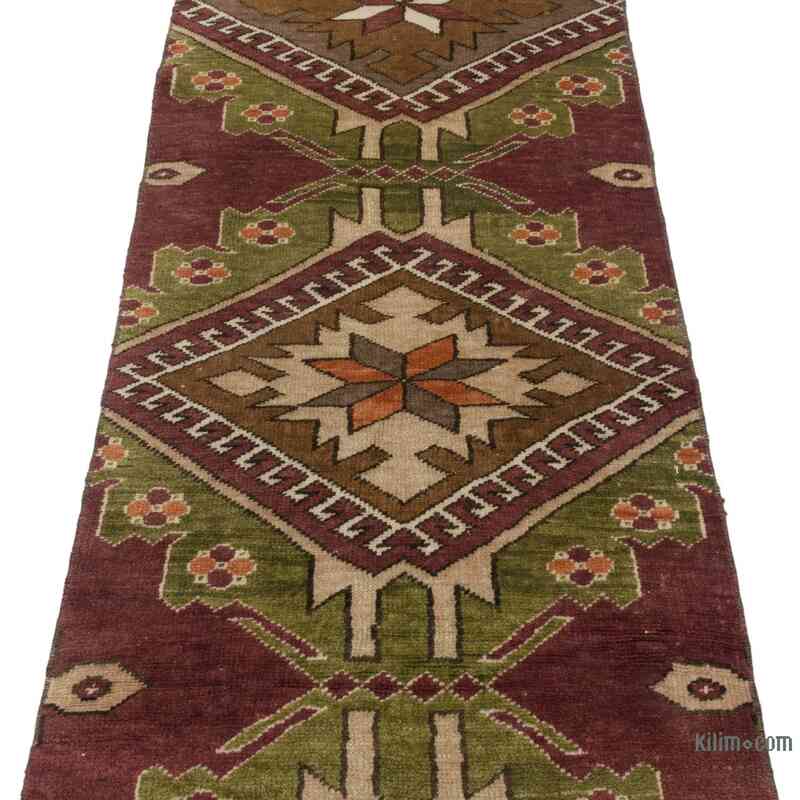 El Dokuma Vintage Halı - 73 cm x 269 cm - K0067454