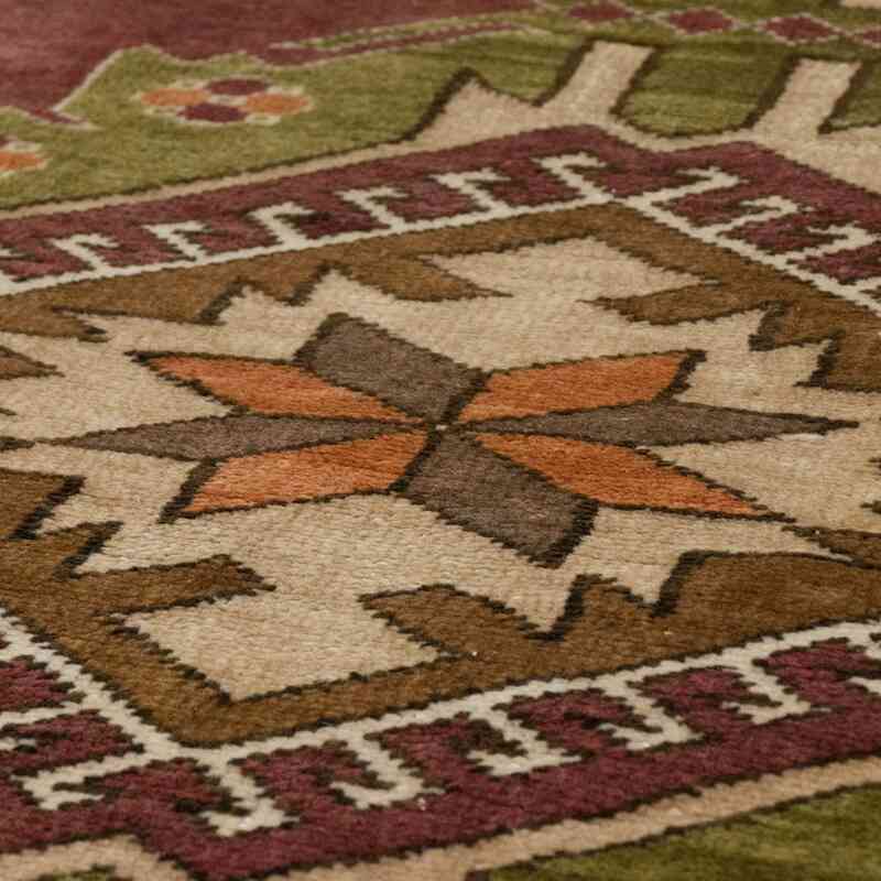 El Dokuma Vintage Halı - 73 cm x 269 cm - K0067454