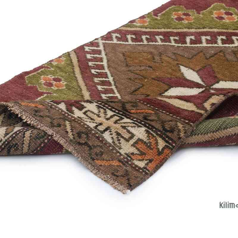 El Dokuma Vintage Halı - 73 cm x 269 cm - K0067454