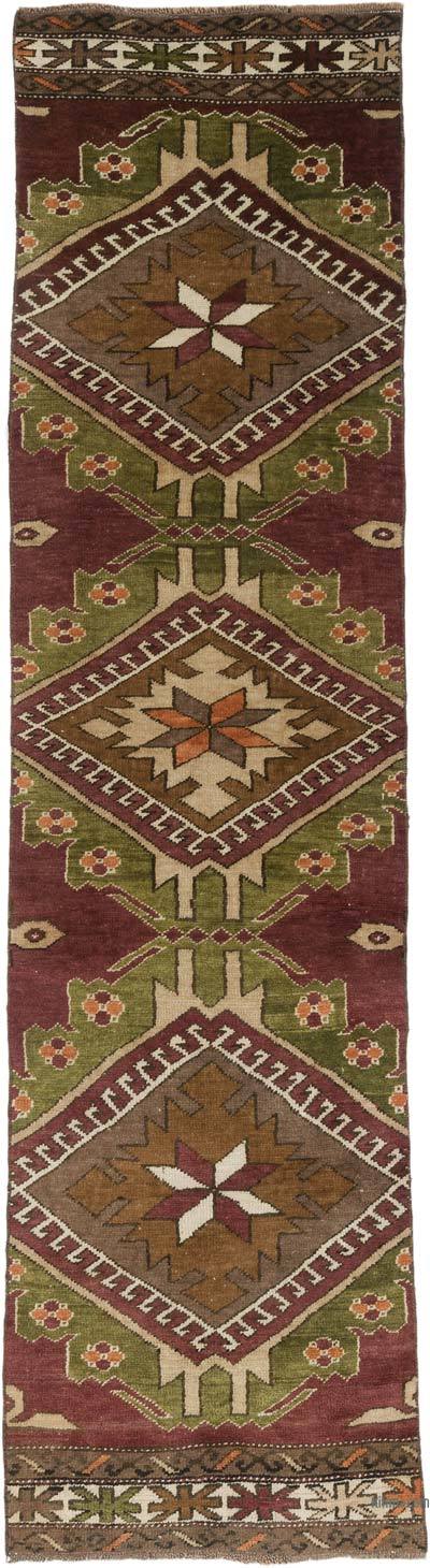 El Dokuma Vintage Halı - 73 cm x 269 cm