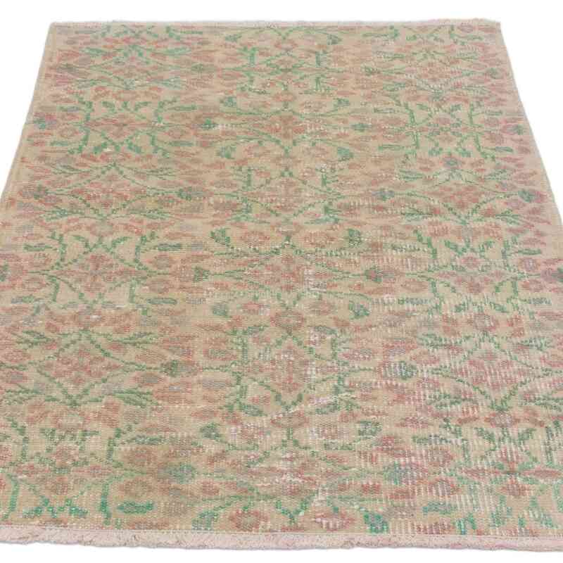Vintage Turkish Hand-Knotted Rug - 2' 8" x 3' 5" (32" x 41") - K0067466