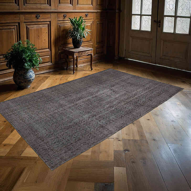 Boyali El Dokuma Vintage Hali - 163 cm x 260 cm - K0067469