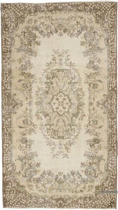Vintage Turkish Hand-Knotted Rug - 3' 11" x 6' 11" (47" x 83")