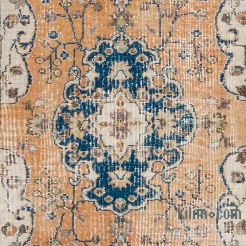 Vintage Turkish Hand-Knotted Rug - 3' 8" x 6' 11" (44" x 83") - K0067476