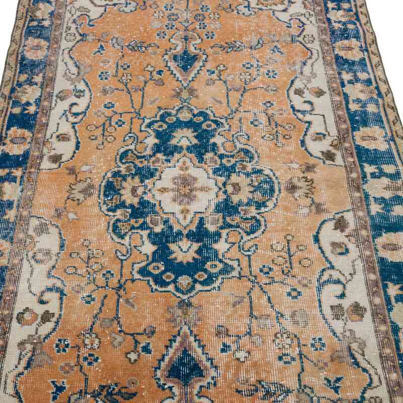 Vintage Turkish Hand-Knotted Rug - 3' 8" x 6' 11" (44" x 83") - K0067476
