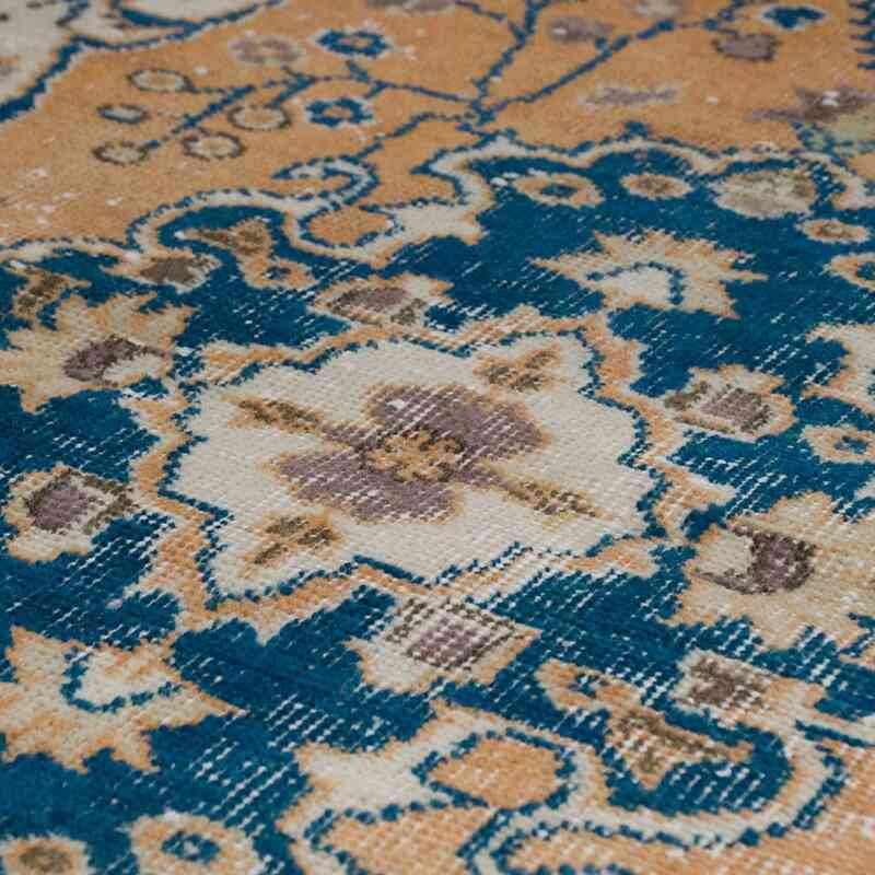 Vintage Turkish Hand-Knotted Rug - 3' 8" x 6' 11" (44" x 83") - K0067476