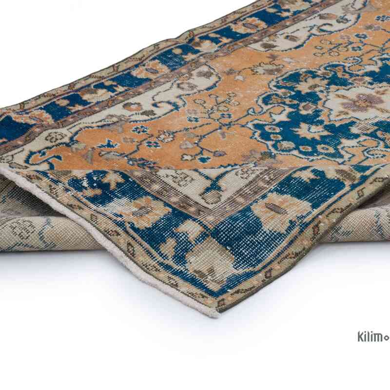 Vintage Turkish Hand-Knotted Rug - 3' 8" x 6' 11" (44" x 83") - K0067476
