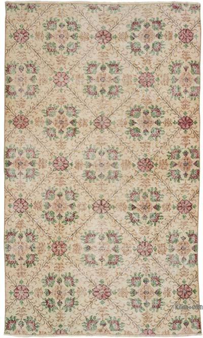 Vintage Turkish Hand-Knotted Rug - 3' 11" x 6' 9" (47" x 81")