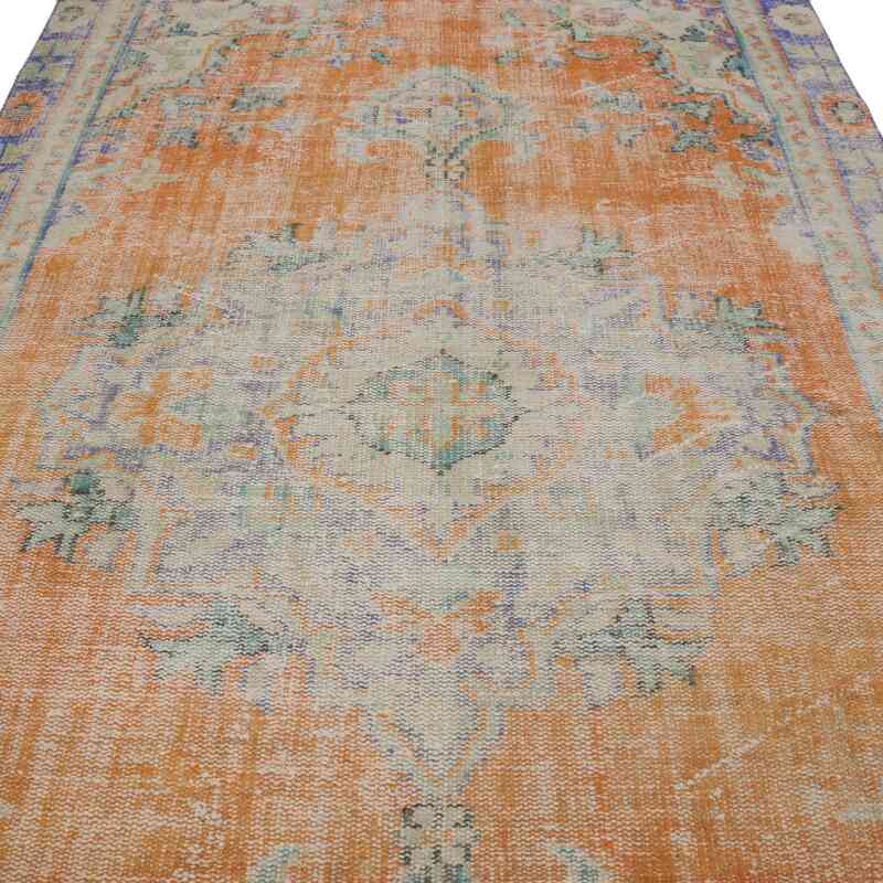 Vintage Turkish Hand-Knotted Rug - 5' 4" x 9'  (64" x 108") - K0067480