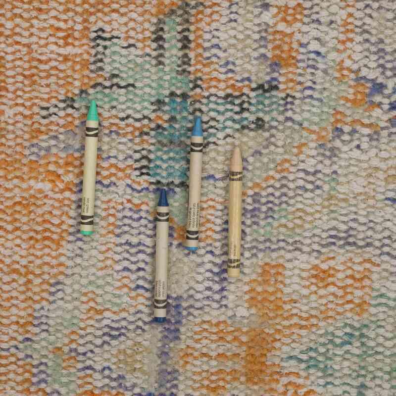 Vintage Turkish Hand-Knotted Rug - 5' 4" x 9'  (64" x 108") - K0067480
