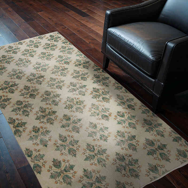 El Dokuma Vintage Hali - 119 cm x 205 cm - K0067483