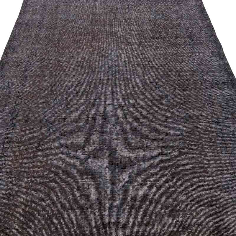 Over-dyed Vintage Hand-Knotted Turkish Rug - 4' 4" x 8'  (52" x 96") - K0067492