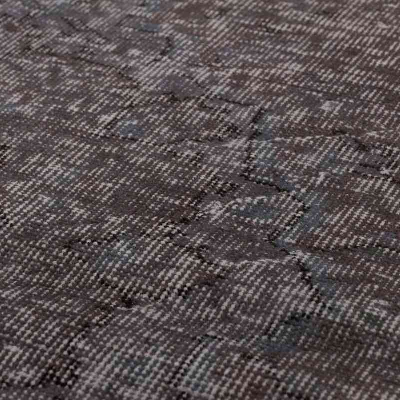 Over-dyed Vintage Hand-Knotted Turkish Rug - 4' 4" x 8'  (52" x 96") - K0067492
