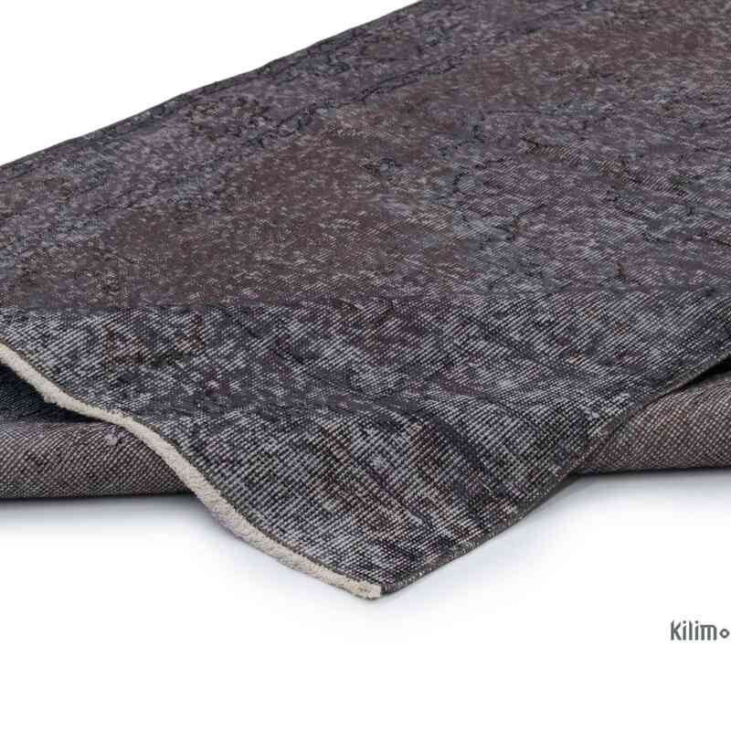 Over-dyed Vintage Hand-Knotted Turkish Rug - 4' 4" x 8'  (52" x 96") - K0067492