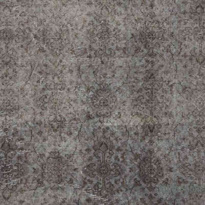 Over-dyed Vintage Hand-Knotted Turkish Rug - 5' 10" x 9' 11" (70" x 119") - K0067500