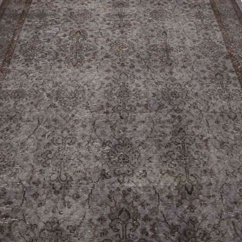 Over-dyed Vintage Hand-Knotted Turkish Rug - 5' 10" x 9' 11" (70" x 119") - K0067500