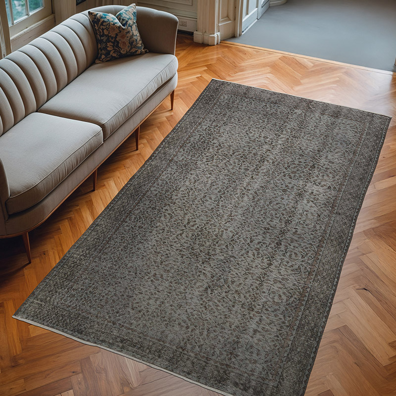 Boyali El Dokuma Vintage Hali - 174 cm x 296 cm - K0067501