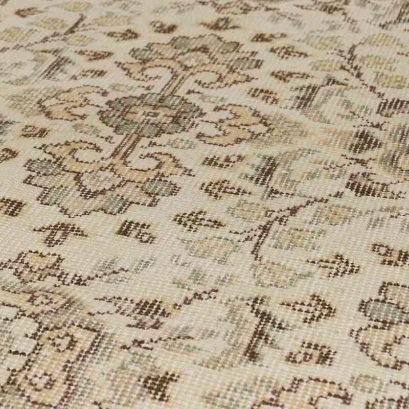Vintage Turkish Hand-Knotted Rug - 6' 2" x 10'  (74" x 120") - K0067502