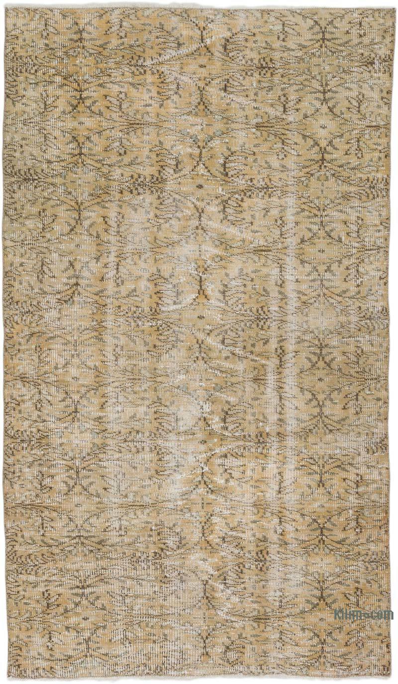 Vintage Turkish Hand-Knotted Rug - 3' 10" x 6' 7" (46" x 79") - K0067506