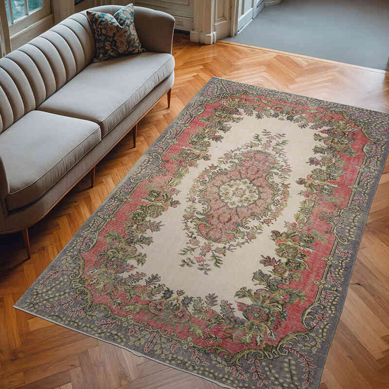 El Dokuma Vintage Hali - 182 cm x 287 cm - K0067507