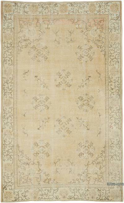 Alfombra Vintage Turca Anudada a Mano - 159 cm x 259 cm