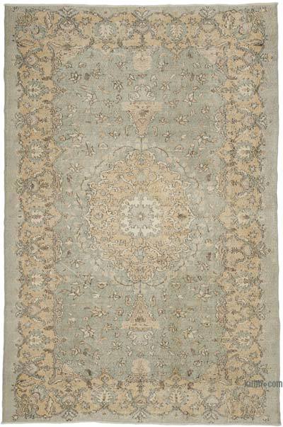 Vintage Turkish Hand-Knotted Rug - 6' 5" x 9' 8" (77" x 116")