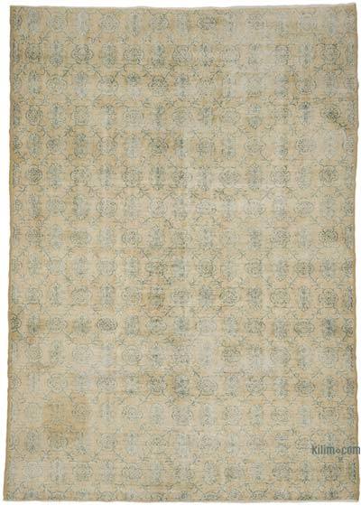 Alfombra Vintage Turca Anudada a Mano - 225 cm x 313 cm