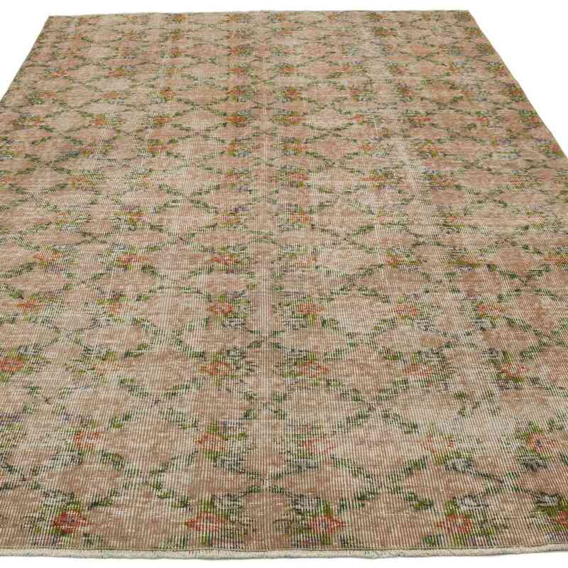 Alfombra Vintage Turca Anudada a Mano - 166 cm x 264 cm - K0067540