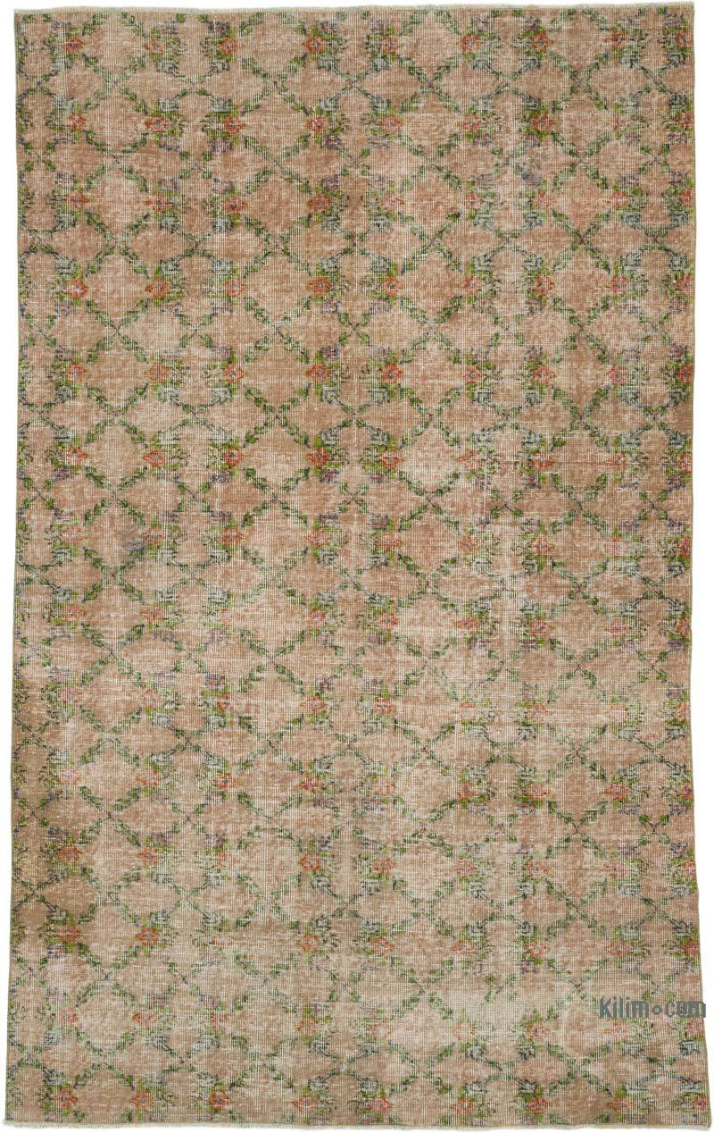 Alfombra Vintage Turca Anudada a Mano - 166 cm x 264 cm - K0067540