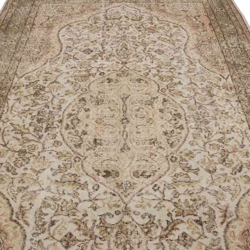 Alfombra Vintage Turca Anudada a Mano - 169 cm x 269 cm - K0067541