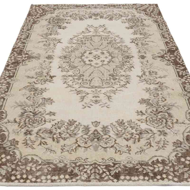 Vintage Turkish Hand-Knotted Rug - 3' 9" x 6' 7" (45" x 79") - K0067551