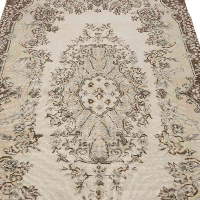Vintage Turkish Hand-Knotted Rug - 3' 9" x 6' 7" (45" x 79") - K0067551